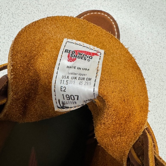 Red Wing 1907 Copper 6inch Moc-Toe 11.5 EE - Picture 2 of 8